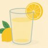 agua con limon