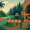 no entry